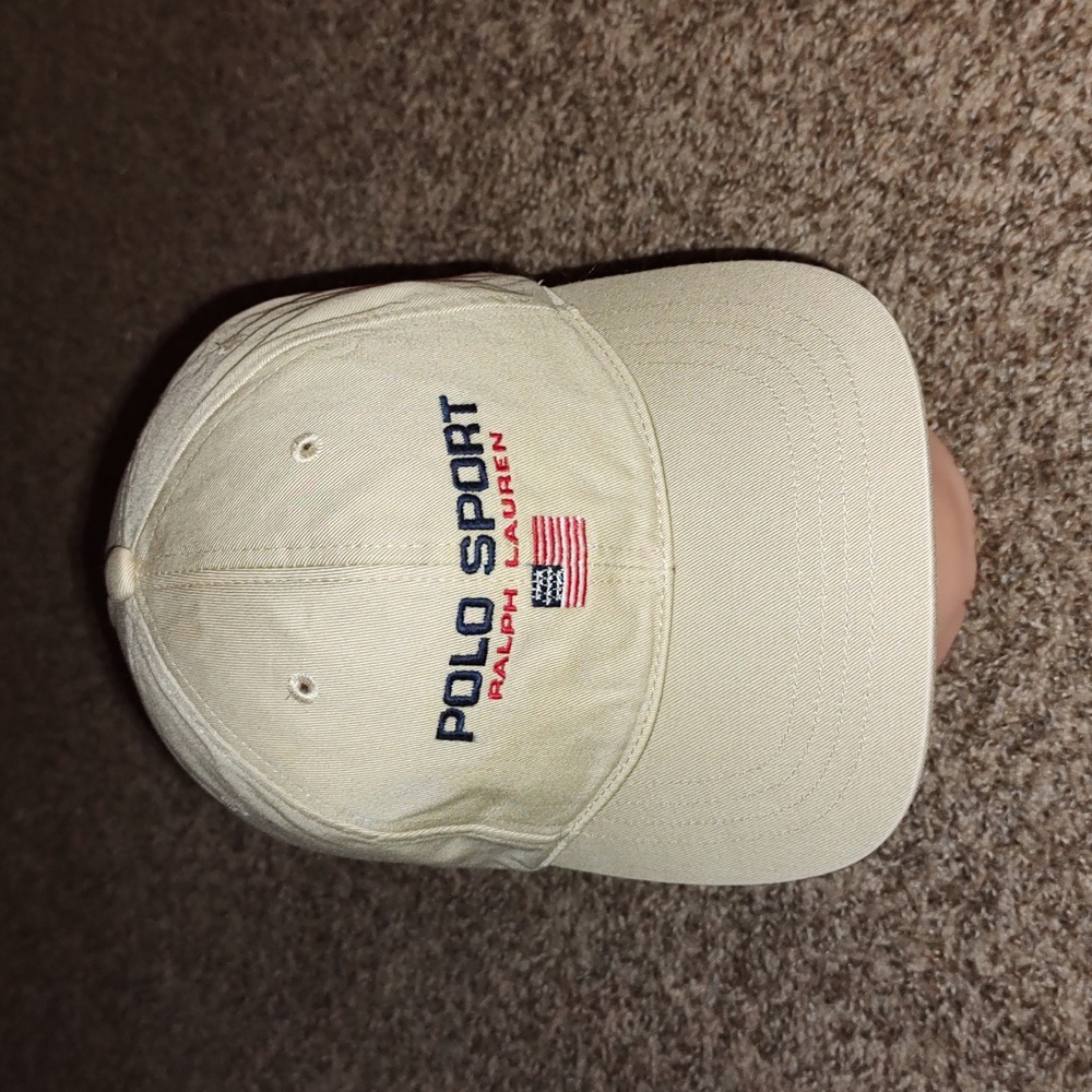 Polo Sport Ralph Lauren Khaki Strapback Adjustable Hat